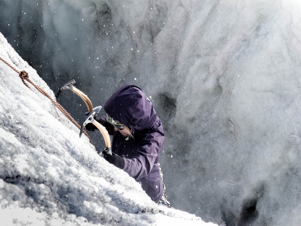 Ice Climbing von Menno Visser