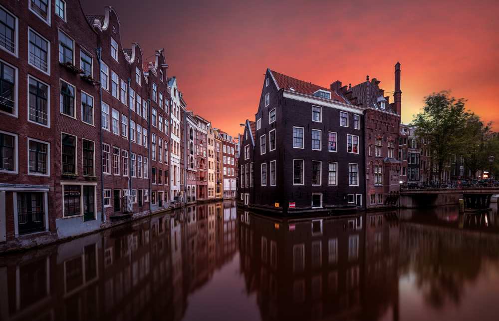 Amsterdam Dawn von Merakiphotographer