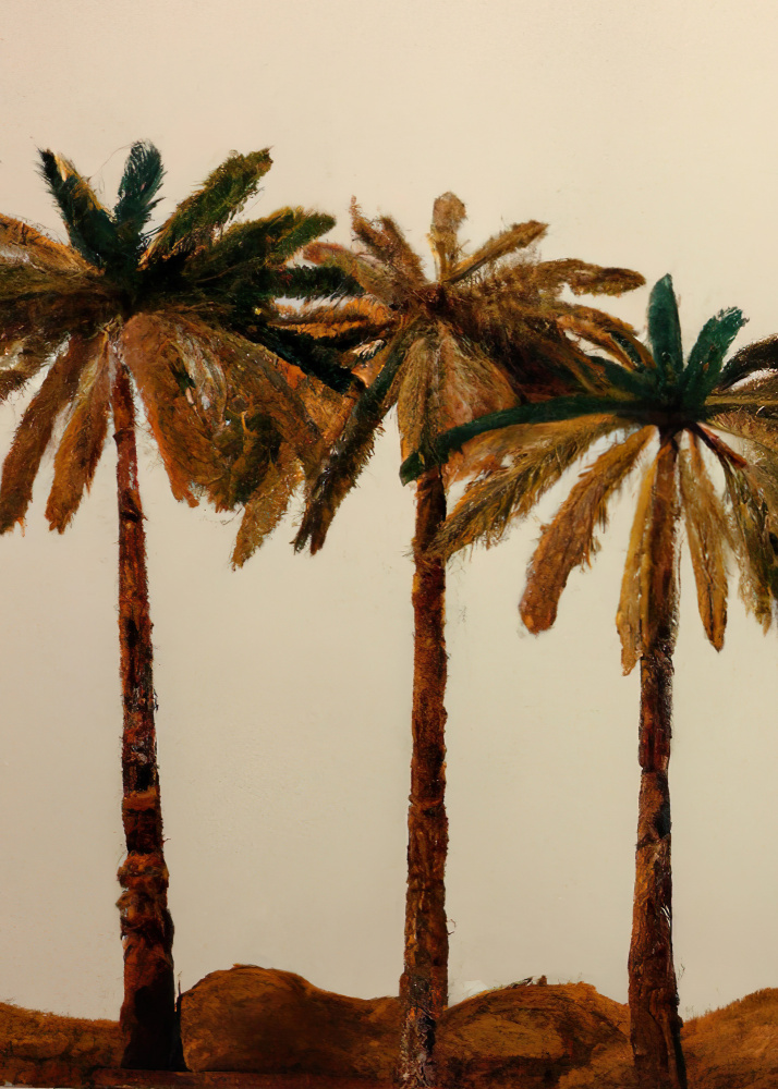 Palm Trio von Merel Takken