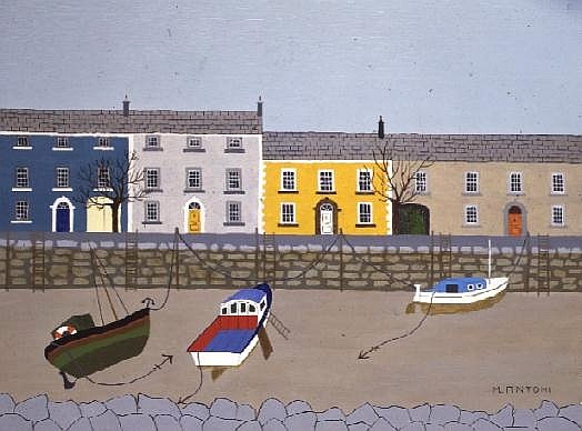 Winter in Polperro  von Micaela  Antohi