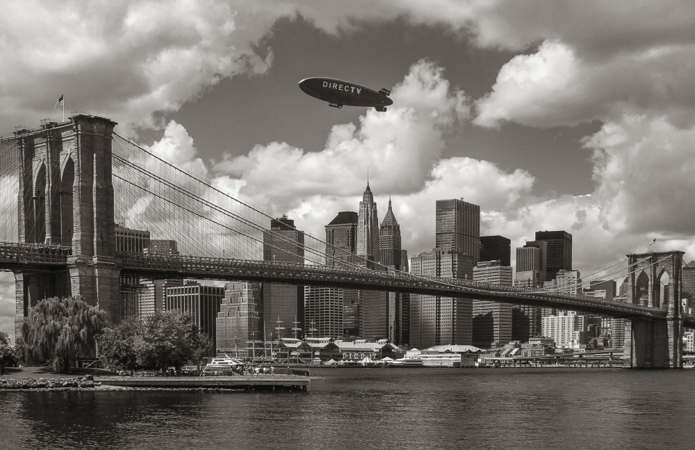 Brooklyn Bridge in 2008 von Michael Castellano