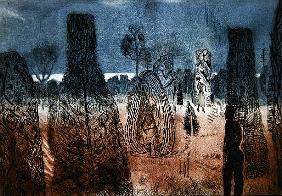 Encounter at Packwood (etching) 