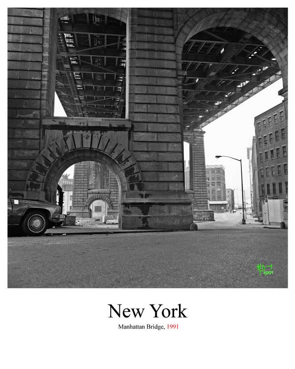 Manhattan Bridge von Michael Donner