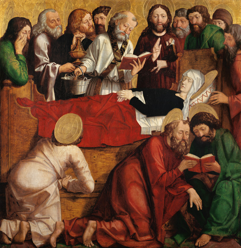 Pacher / Death of Mary / Painting von Michael Pacher