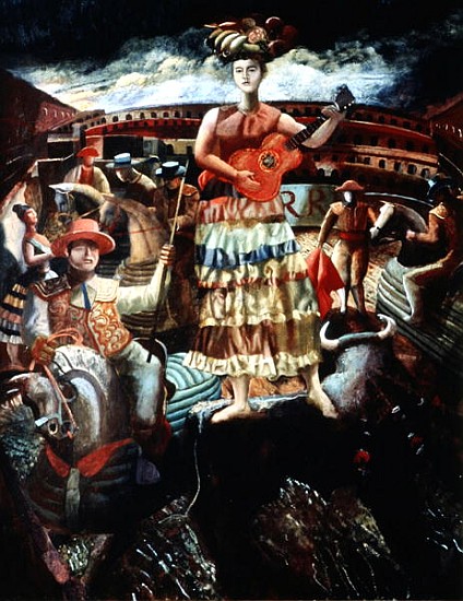 At five in the afternoon, 1987 (oil on canvas)  von Michael  Rooney