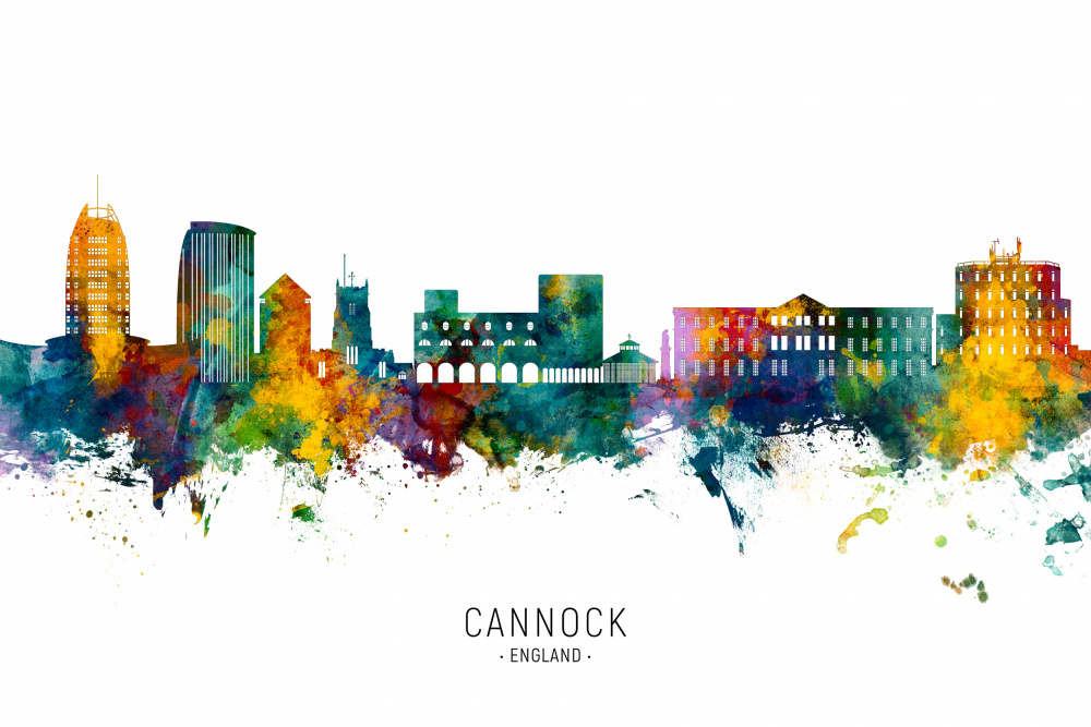 Cannock England Skyline von Michael Tompsett