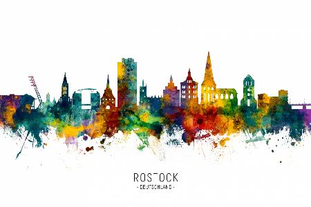 Rostock Germany Skyline
