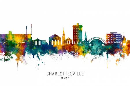 Charlottesville Virginia Skyline