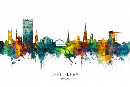 Cheltenham England Skyline