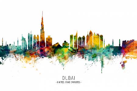 Dubai UAE Skyline
