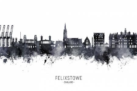 Felixstowe England Skyline