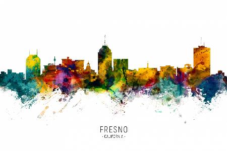 Fresno California Skyline