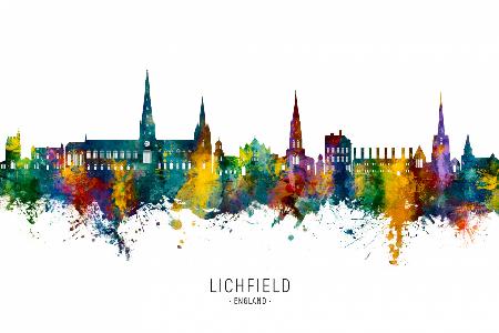 Lichfield England Skyline