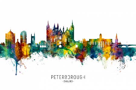 Peterborough England Skyline