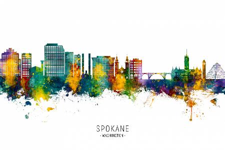 Spokane Washington Skyline