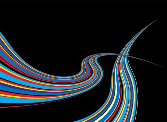 black space rainbow von Michael Travers