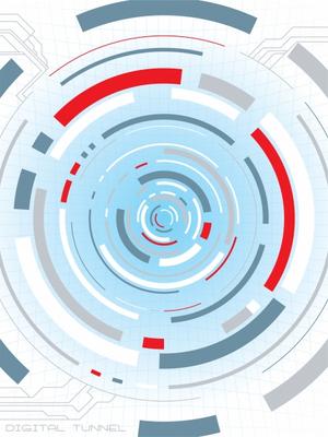 digital escape whiye von Michael Travers