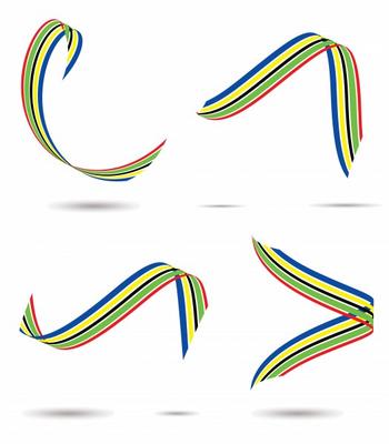 olympic ribbon von Michael Travers