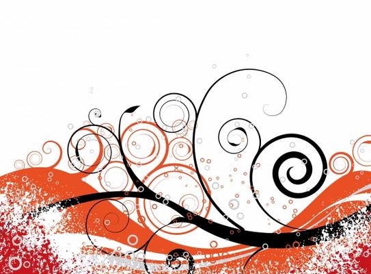 orange grunge von Michael Travers