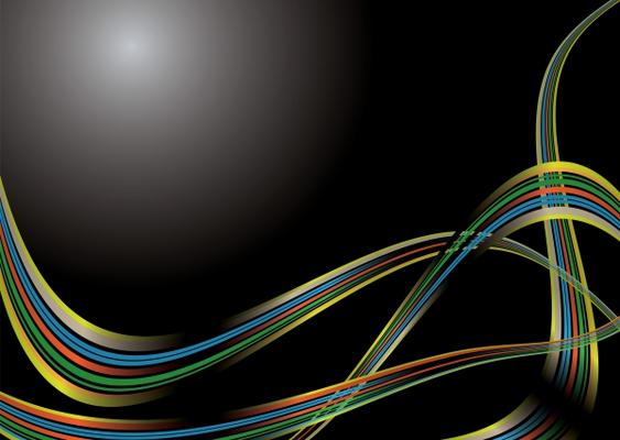 rainbow swish black von Michael Travers