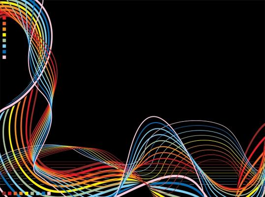 rainbow warp black von Michael Travers