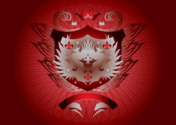 red shield gothic von Michael Travers