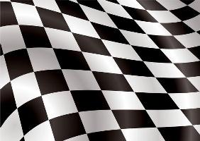 checkered flag bellow