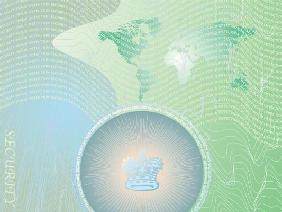 security background green