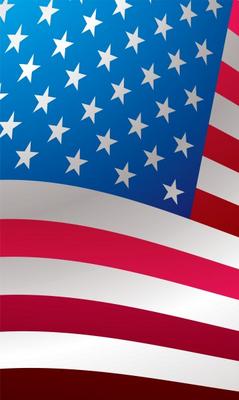 us flag close von Michael Travers