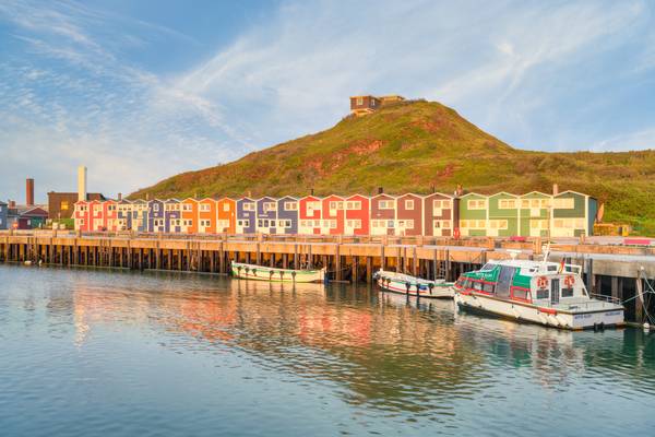 Hummerbuden auf Helgoland von Michael Valjak