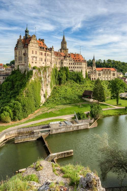 Schloss Sigmaringen in Baden-Württemberg von Michael Valjak