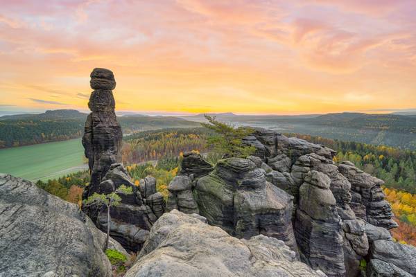 Sonnenaufgang bei der Barbarine von Michael Valjak