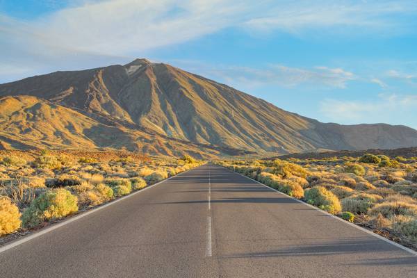 Teneriffa Straße zum Teide von Michael Valjak