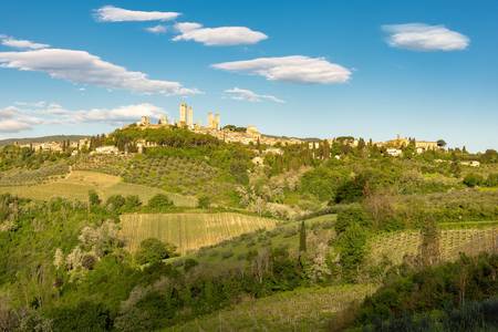 San Gimignano in der Toskana