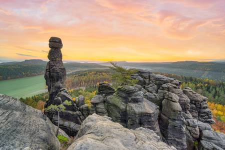 Sonnenaufgang bei der Barbarine