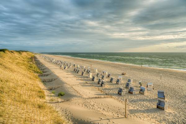 Weststrand auf Sylt von Michael Valjak