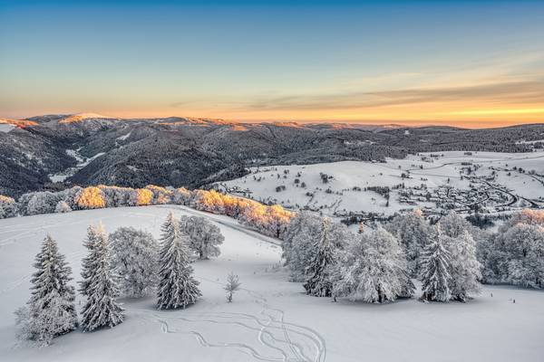 Winter im Schwarzwald von Michael Valjak