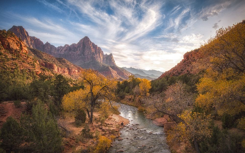Wächter Sonnenuntergang von Michael Zheng