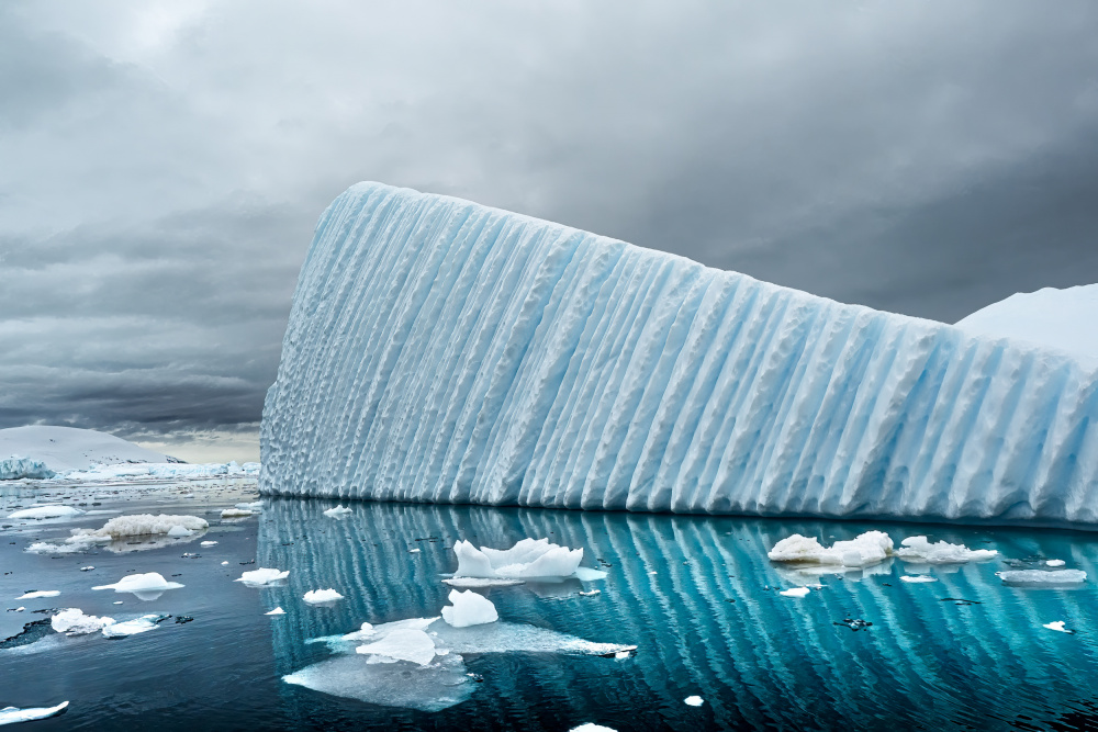 Stripes on ice von Michel Groleau