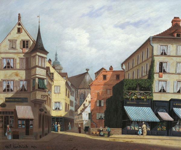 Maison Mathieu, Grand-Rue, Colmar von Michel Hertrich