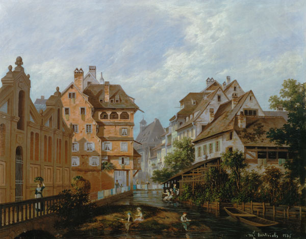 Rue des Tanneurs, Colmar von Michel Hertrich