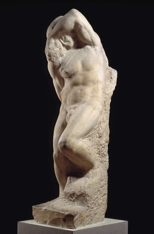 Young Slave, c.1520-23 (marble) von Michelangelo (Buonarroti)