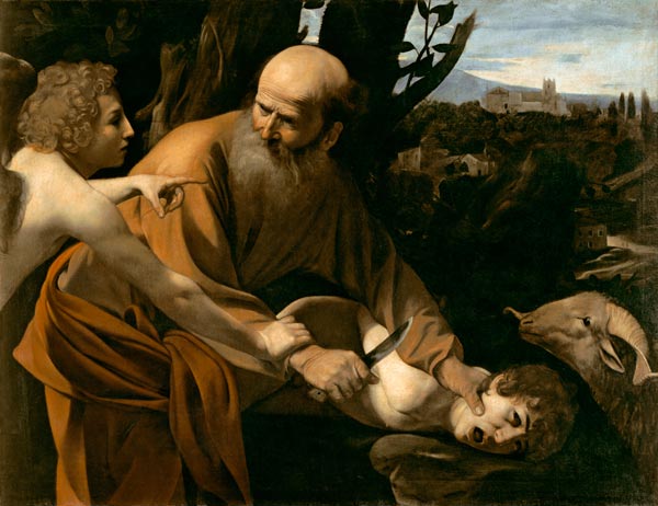 Die Opferung Isaaks von Michelangelo Caravaggio