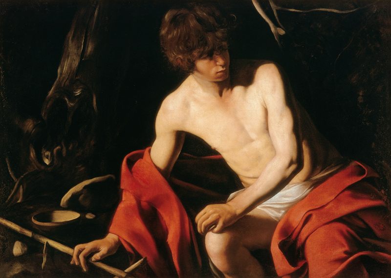 Johannes der Täufer von Michelangelo Caravaggio