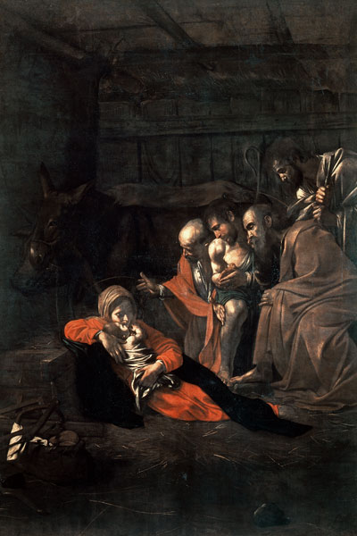 Adoration of the Shepherds von Michelangelo Caravaggio