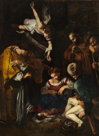 Weihnachten mit Heiligen Franz und Laurentius