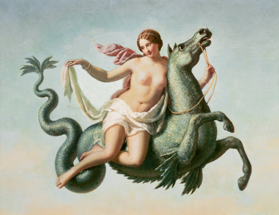 The Escape of Galatea (panel) von Michelangelo Maestri