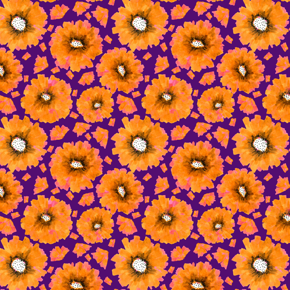 Chiffon Flowers Pink Lemonade von Michele Channell