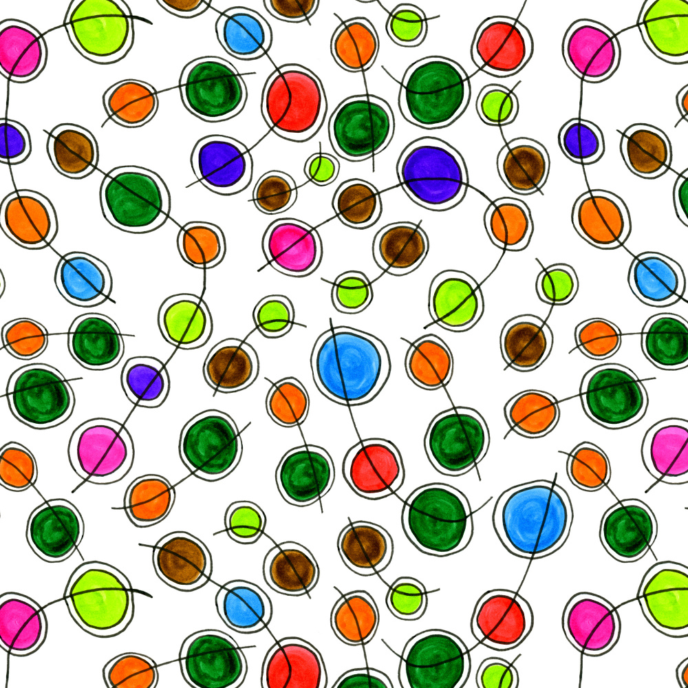 Circle Connection Multicolor von Michele Channell