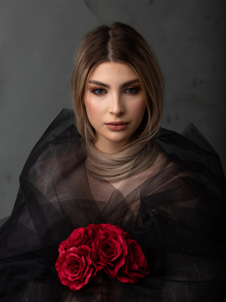 Black and roses von Mihai Bogdan R